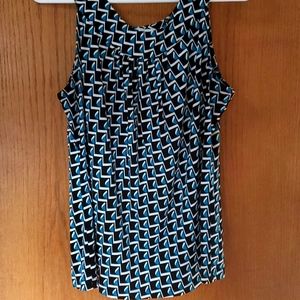 Calvin Klein Scoop Neck Shell Size Medium
